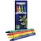 Prang Crayons, Nontoxic, Tuck Box, 4/PK, Green/Red/Yellow/Blue 4PK DIXX150 - alternate 1
